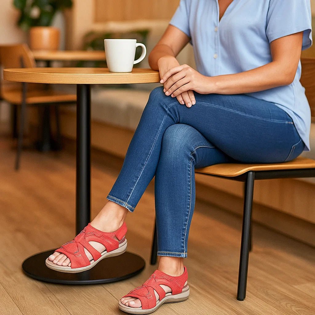 Sandały Damskie z Otwartym Noskiem – Komfort i Styl - vivano - warszawa