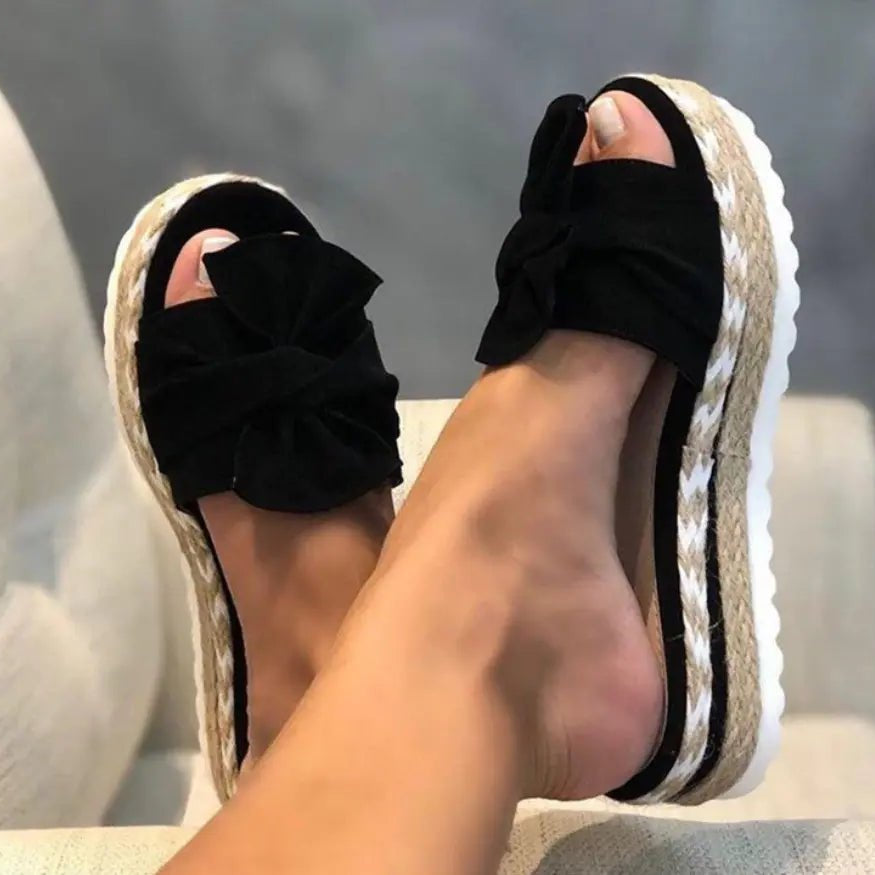 Sandały ortopedyczne z kokardą - Komfort i styl - vivano - warszawa