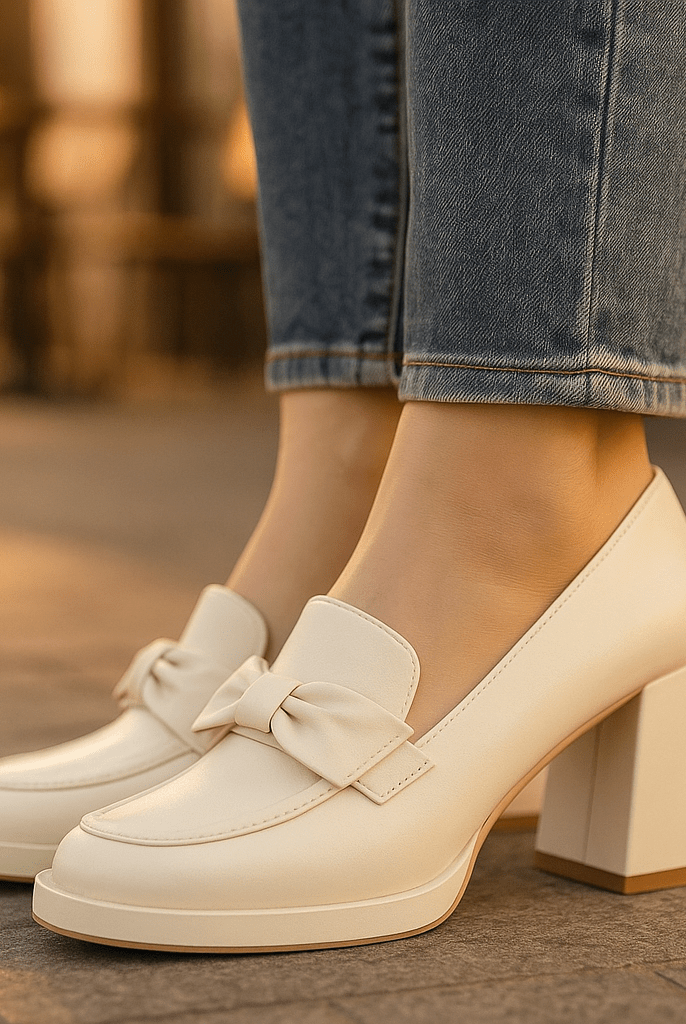 Seraphina – Eleganckie Buty Damskie na Kwadratowym Obcasie - vivano - warszawa