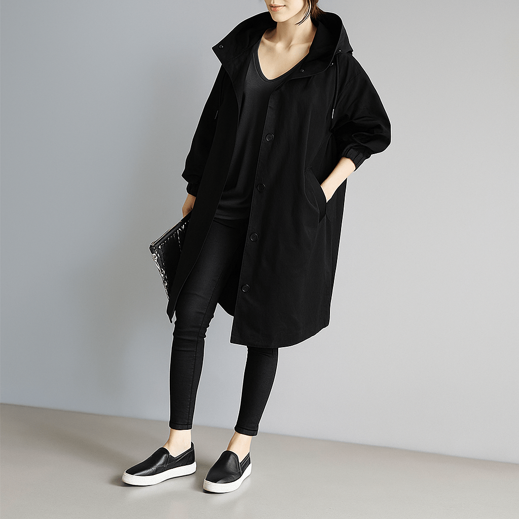 Sevena - Wodoodporna Trench Coat dla Kobiet - Stylowa i Funkcjonalna - vivano - warszawa