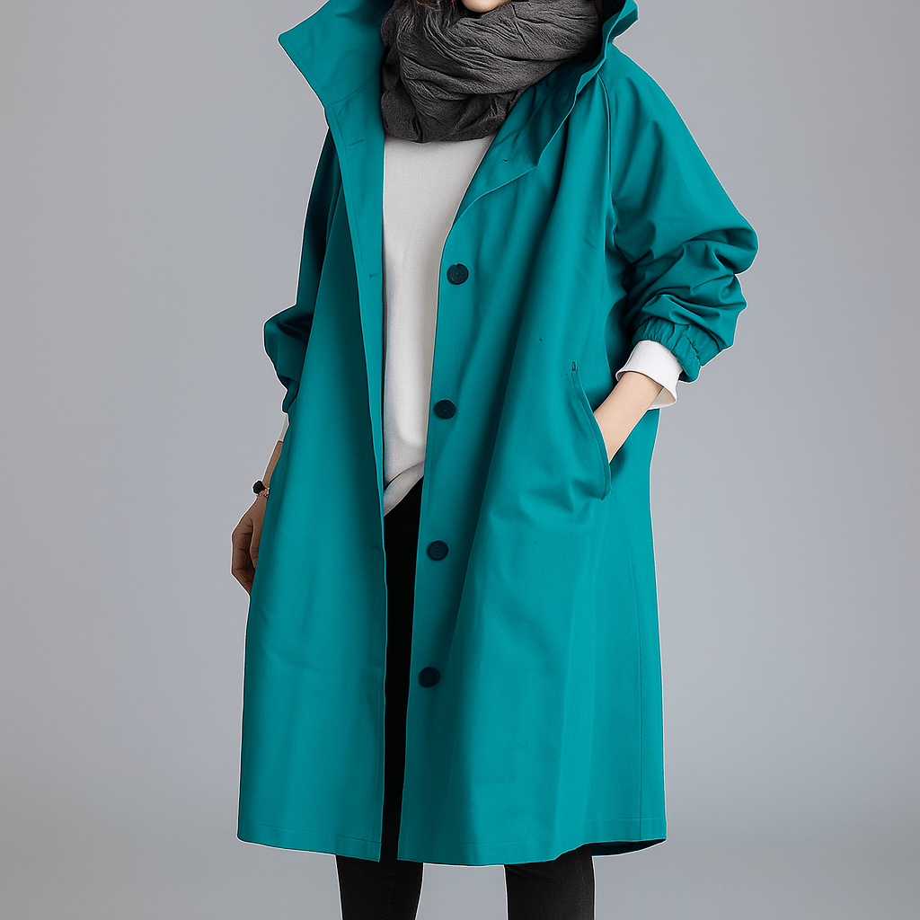 Sevena - Wodoodporna Trench Coat dla Kobiet - Stylowa i Funkcjonalna - vivano - warszawa