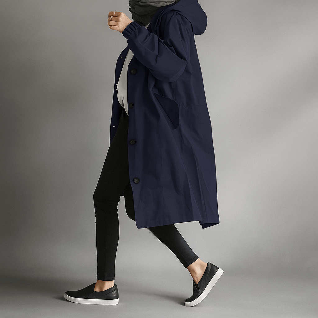 Sevena - Wodoodporna Trench Coat dla Kobiet - Stylowa i Funkcjonalna - vivano - warszawa