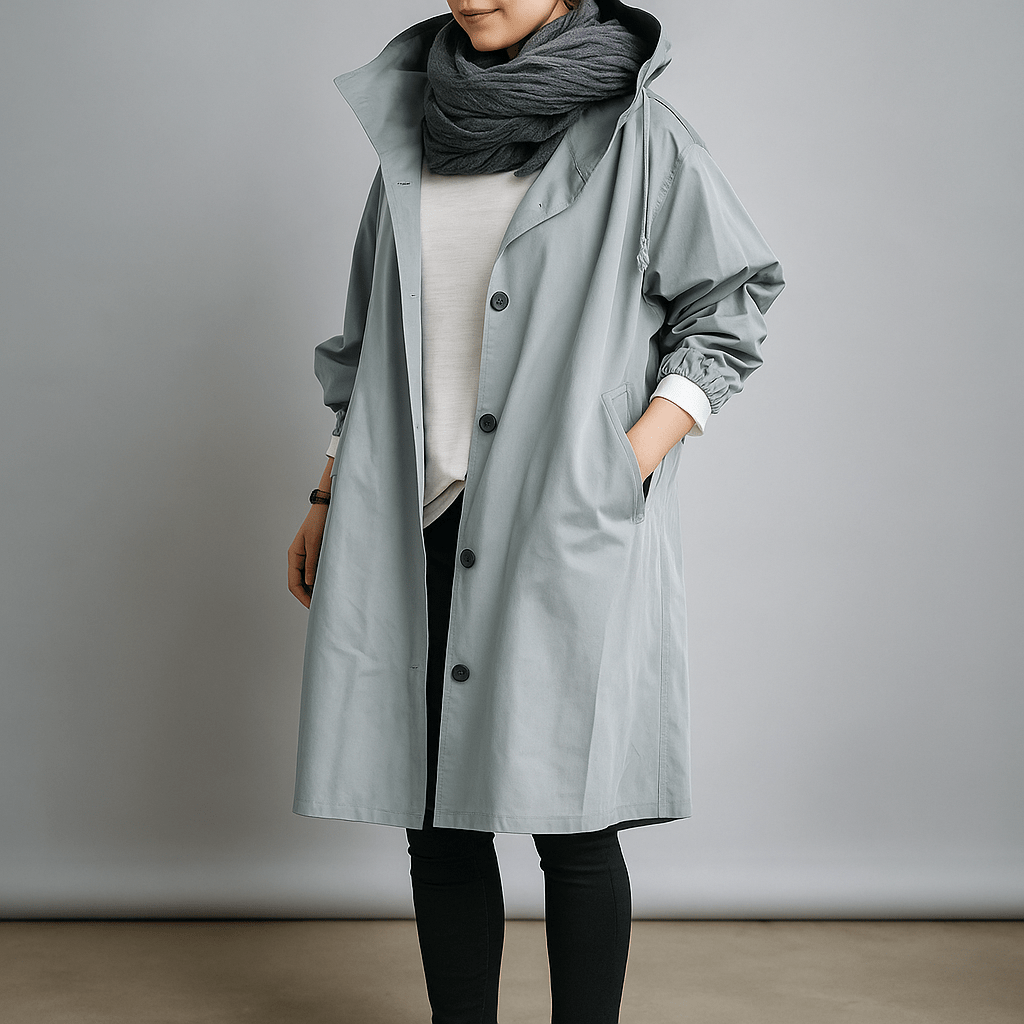 Sevena - Wodoodporna Trench Coat dla Kobiet - Stylowa i Funkcjonalna - vivano - warszawa