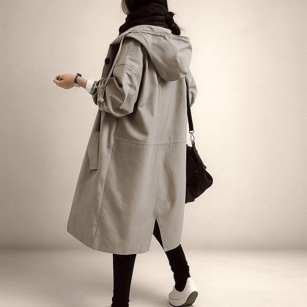 Sevena - Wodoodporna Trench Coat dla Kobiet - Stylowa i Funkcjonalna - vivano - warszawa