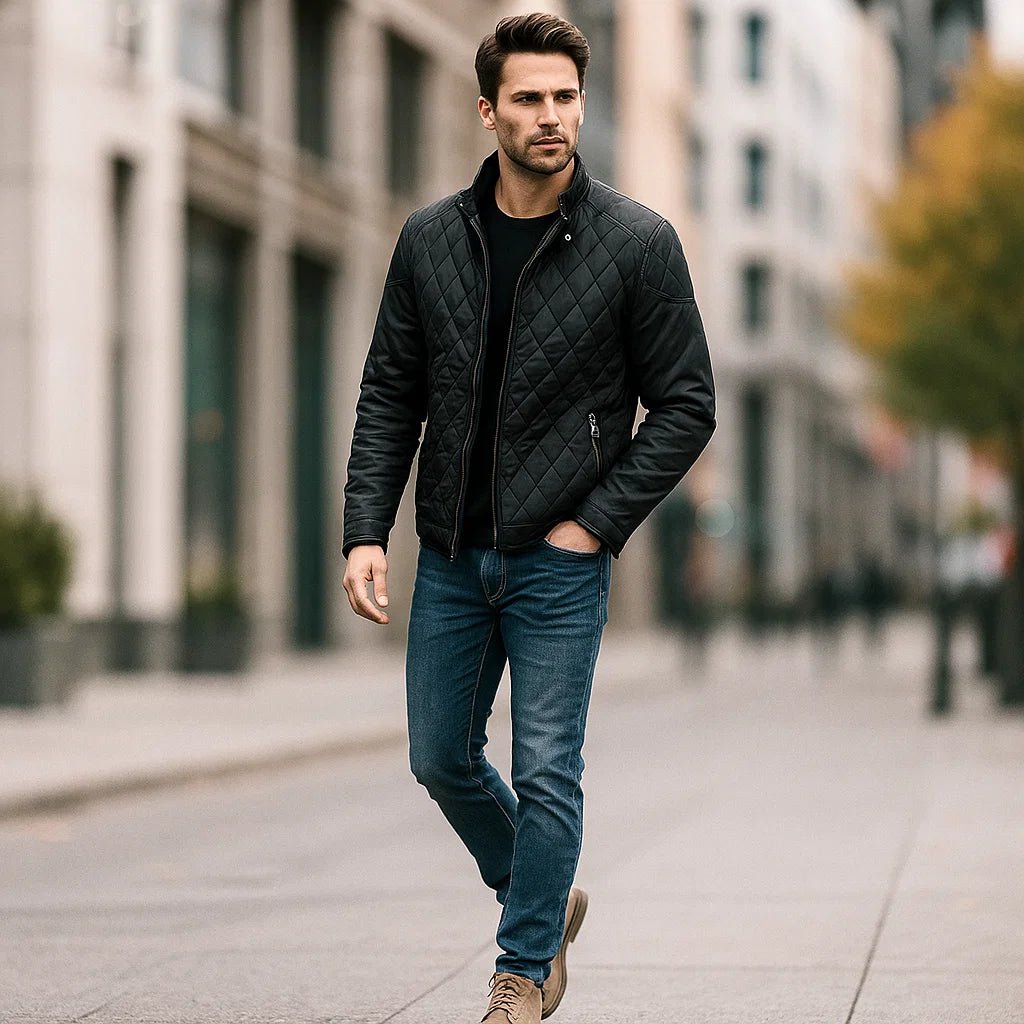 Skandynawska Kurtka - Elegancka - Ciepła - Trwała - Premium Materiały - vivano - warszawa