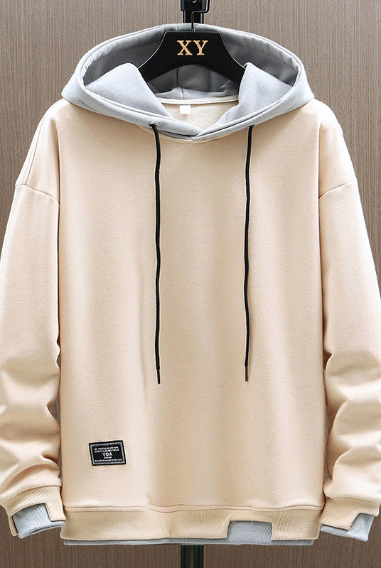 Bluza z kapturem | Dwa kolory, kieszenie kangurowe