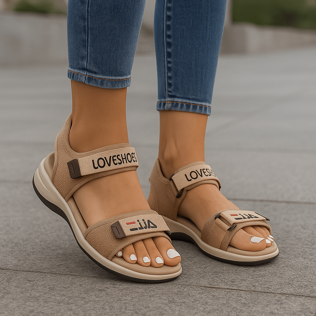 Sportowe sandały damskie - komfortowe miejskie - lekkie z regulacją - vivano - warszawa