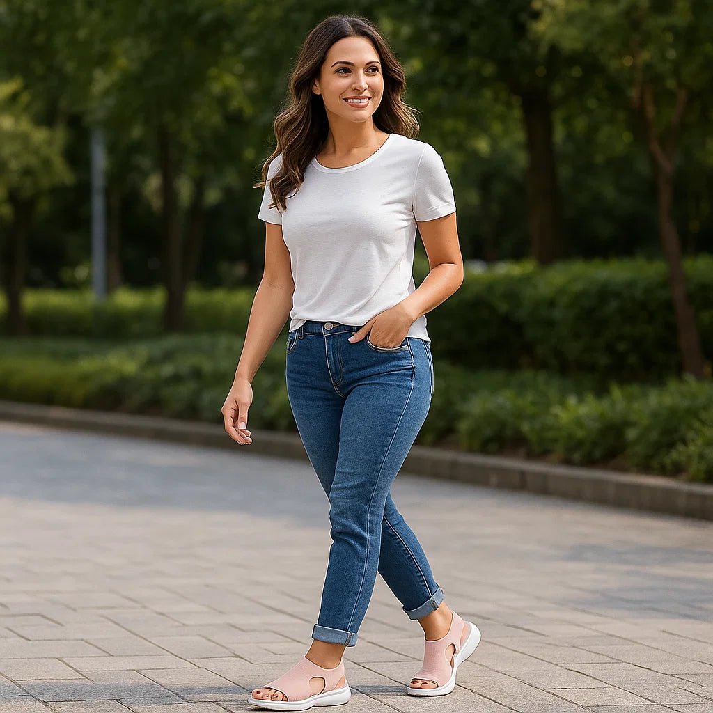 Sportowe sandały ortopedyczne damskie - vivano - warszawa