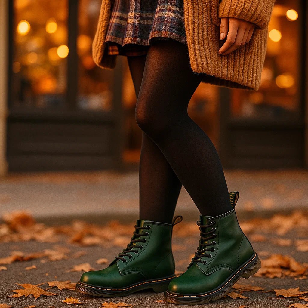 Stilla Botki – Eleganckie Skórzane Wysokie - vivano - warszawa