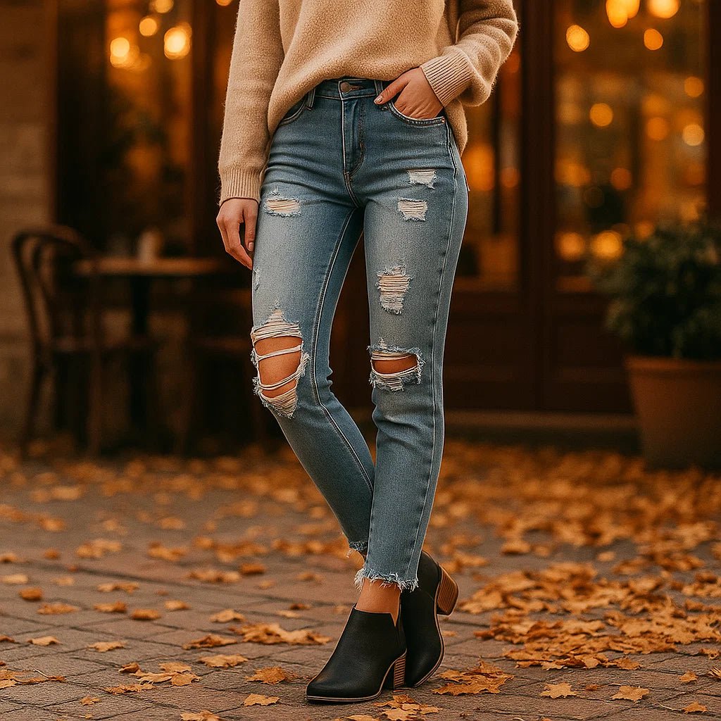 Stilla – Damskie Botki na Obcasie - vivano - warszawa