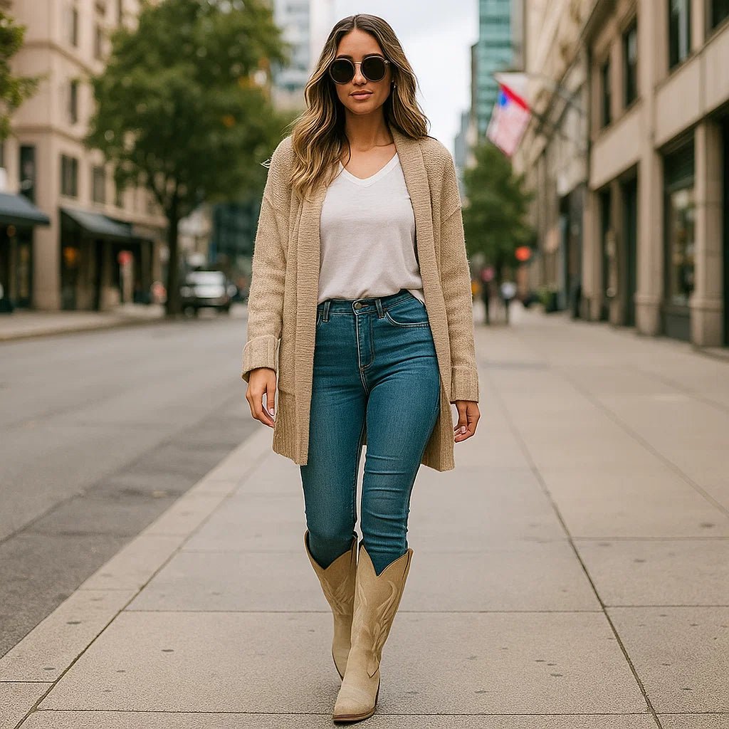 Stilla – Kowbojskie Botki do Kolan - vivano - warszawa