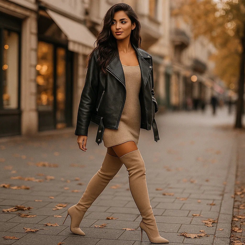 Stilla – Lekkie Botki Damskie na Obcasie - vivano - warszawa