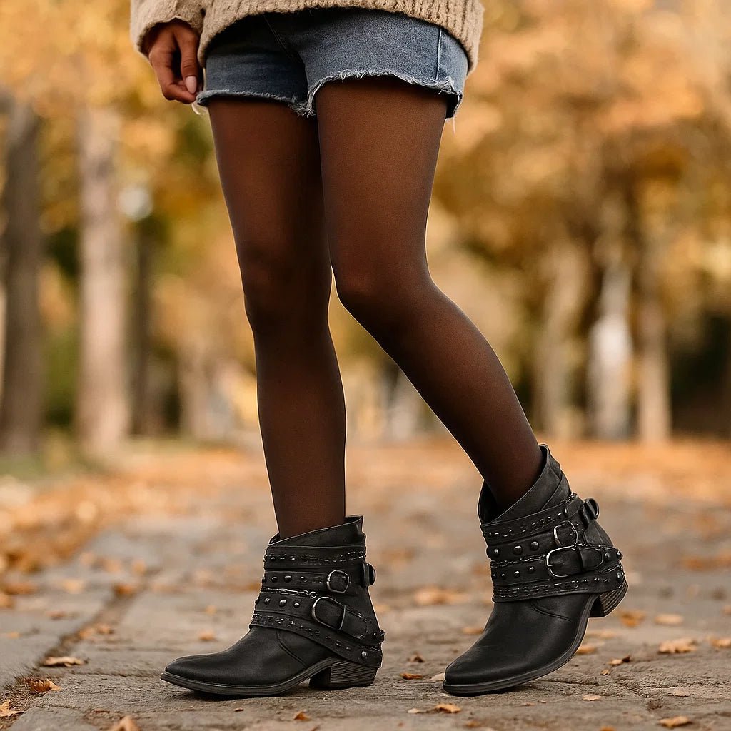 Stilla – Vintage Botki Joelle - vivano - warszawa