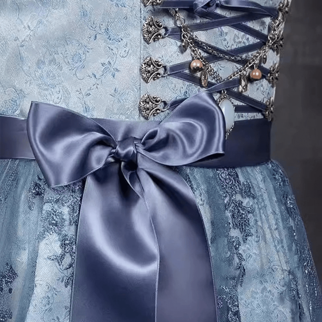 Sukienka Dirndl dla kobiet - Miękki materiał - Tradycyjny strój Oktoberfest - vivano - warszawa