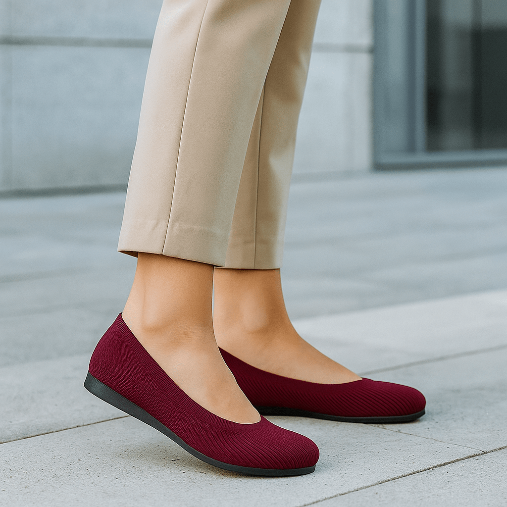 Tess - Komfortowe Ortopedyczne Baleriny - Damskie - vivano - warszawa