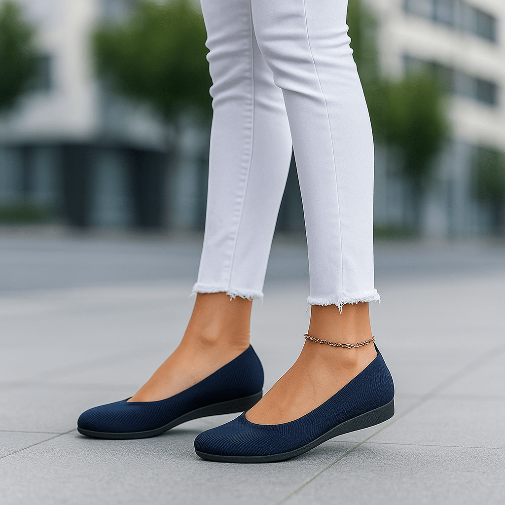 Tess - Komfortowe Ortopedyczne Baleriny - Damskie - vivano - warszawa