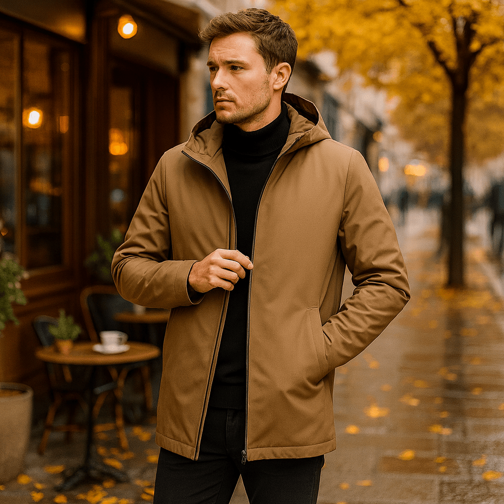Tobias – Męska Wodoodporna Kurtka Zimowa - vivano - warszawa