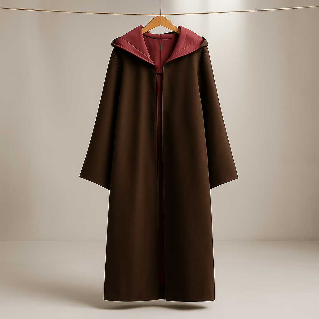 Uniseksowy Kostium Czarodzieja z Kapturem - Długa Kapa Halloween - vivano - warszawa