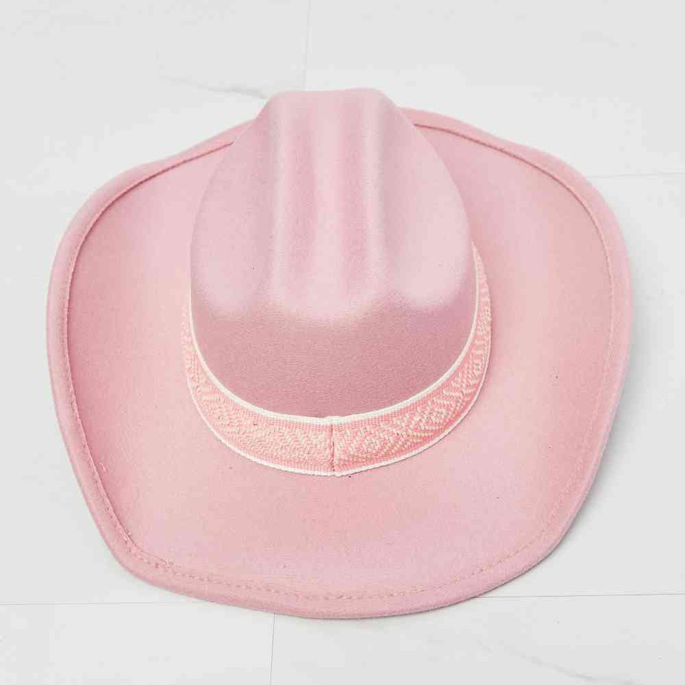 Vivano | Fame Western Cutie Kapelusz Kowbojski w Kolorze Różowym - vivano - warszawa