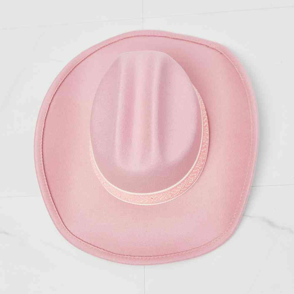 Vivano | Fame Western Cutie Kapelusz Kowbojski w Kolorze Różowym - vivano - warszawa