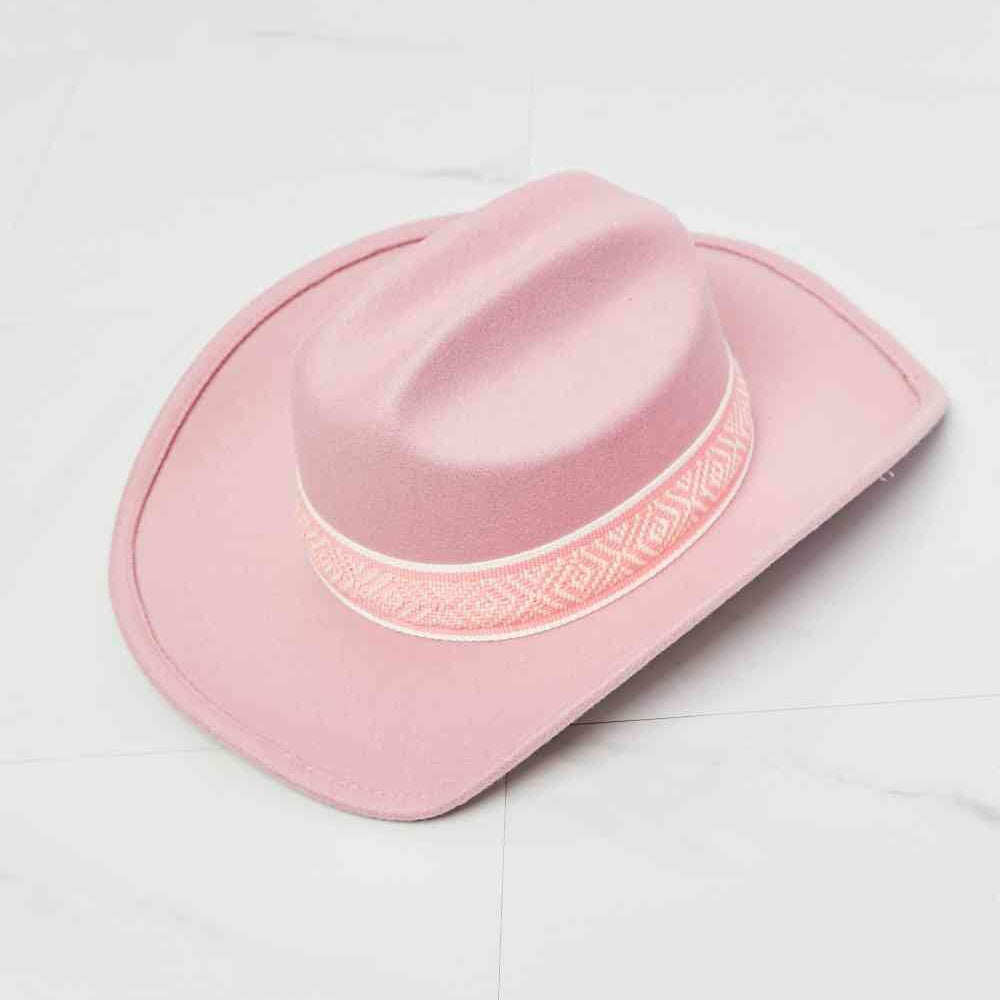 Vivano | Fame Western Cutie Kapelusz Kowbojski w Kolorze Różowym - vivano - warszawa