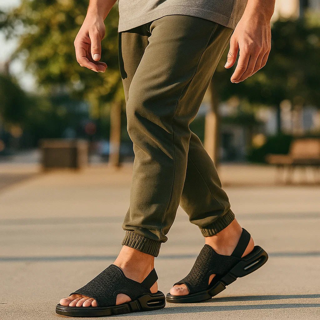 Wygodne sandały ortopedyczne dla mężczyzn - Melton - vivano - warszawa