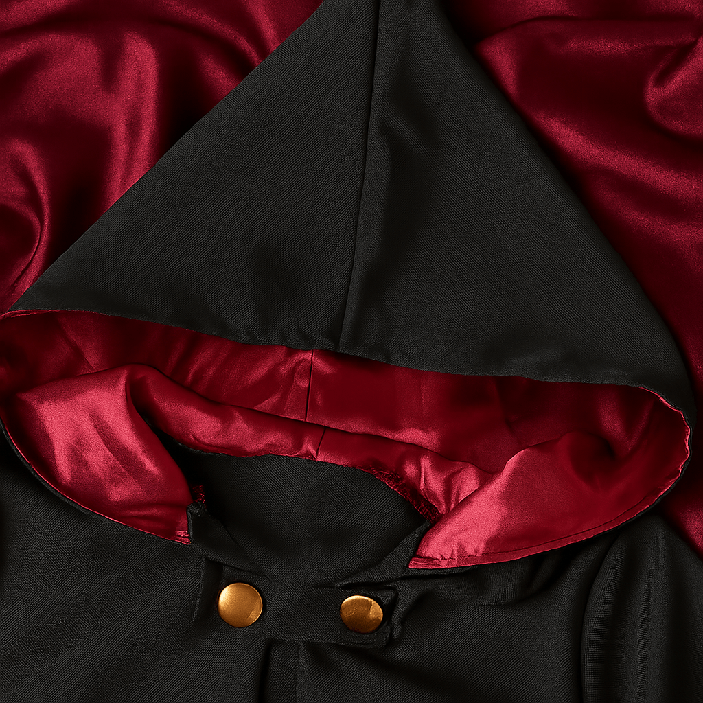 Zestaw Kostiumu Czarodzieja dla Dzieci - Peleryna - Kapelusz - Okulary - vivano - warszawa