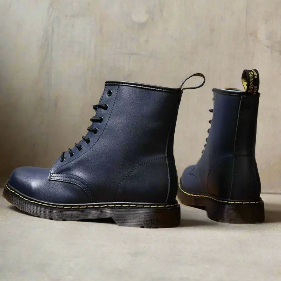 Zimowe wysokie skórzane botki dla kobiet - trwałe i eleganckie - vivano - warszawa