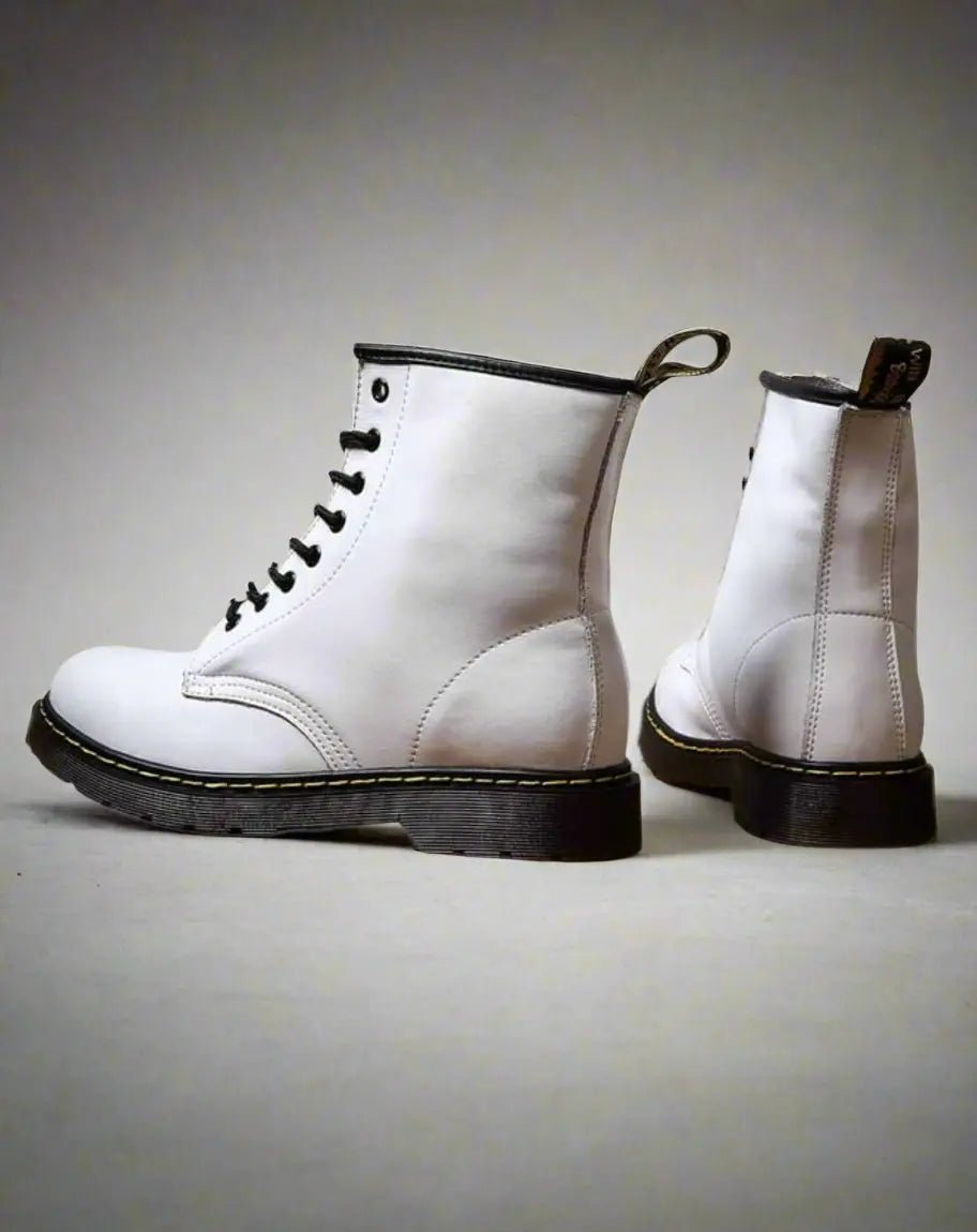 Zimowe wysokie skórzane botki dla kobiet - trwałe i eleganckie - vivano - warszawa