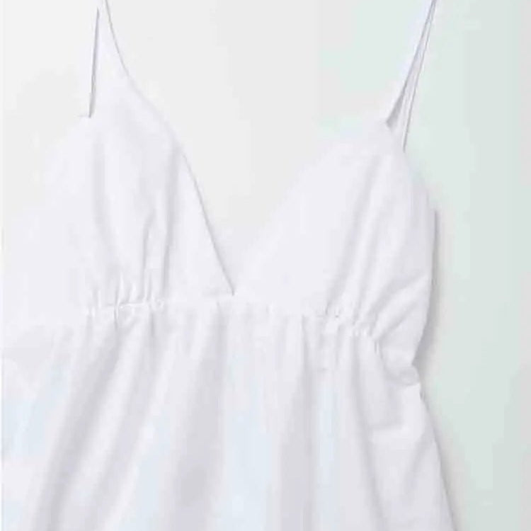 Zwiewna sukienka maxi na ramiączkach - vivano - warszawa