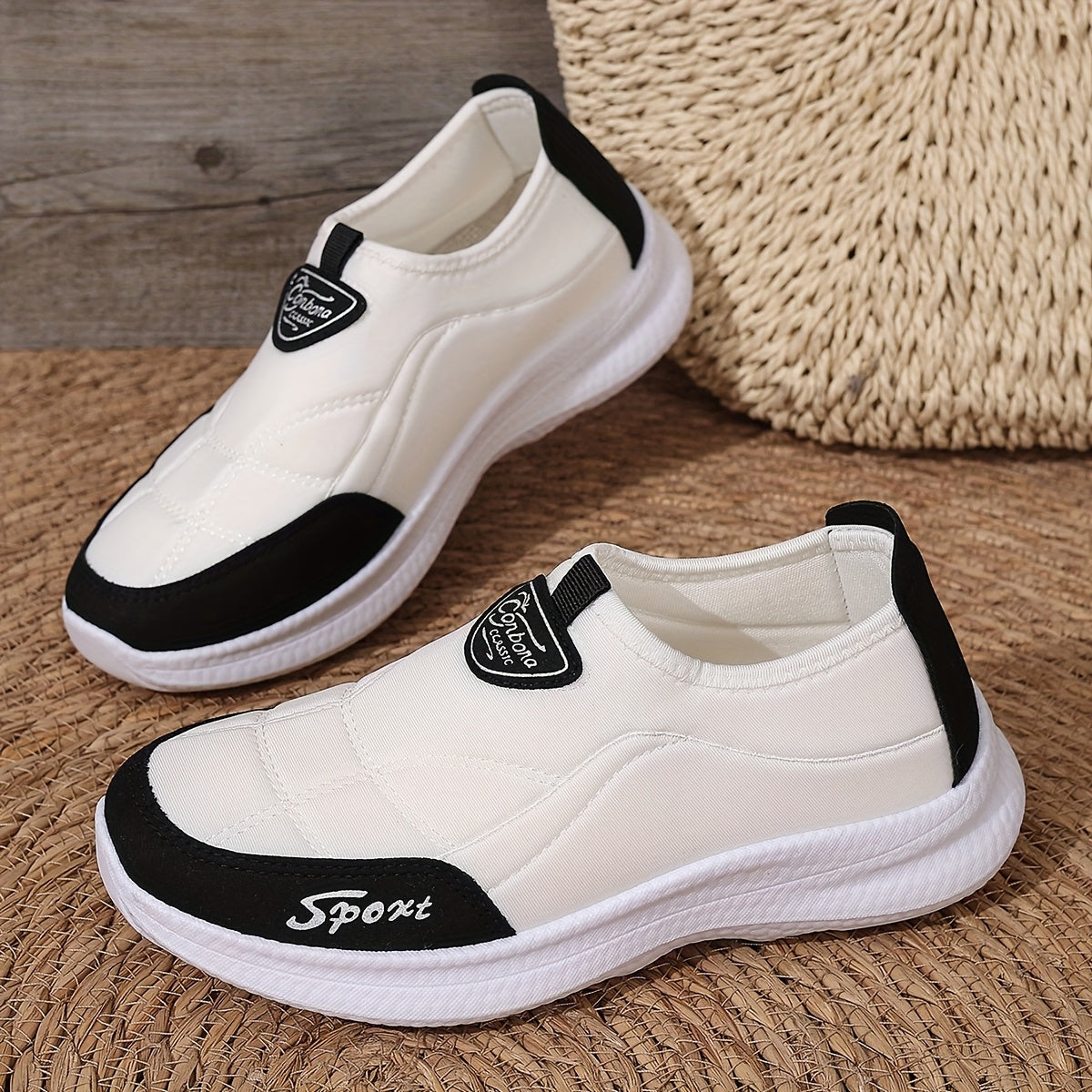 Sneakersy ortopedyczne ze wsparciem łuku stopy amortyzujące oddychające