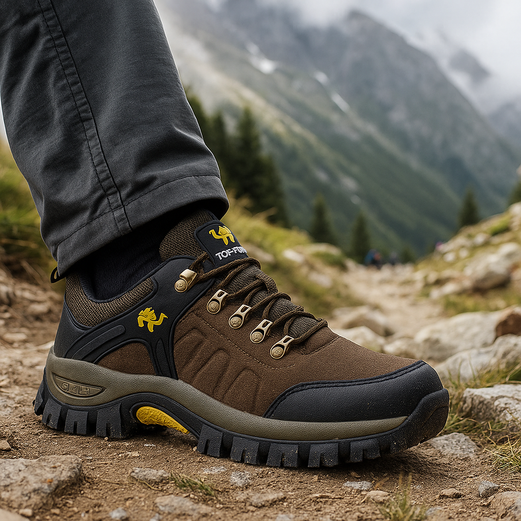 Męskie Buty Wędrówkowe - Trekking - Szlaki - Wodoodporne - Górskie