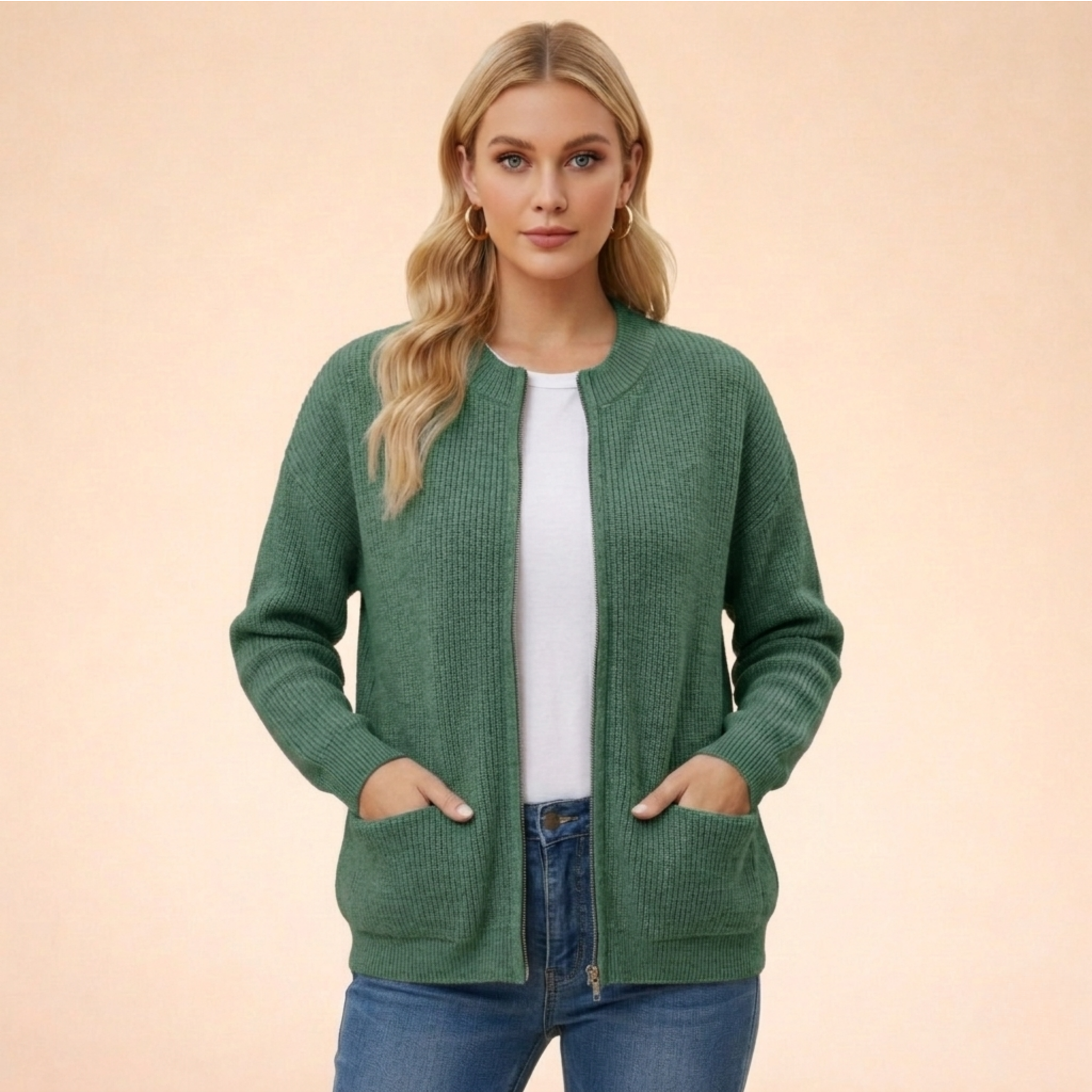 Kardigan tricot | Miękki i elegancki | Uniwersalny komfort