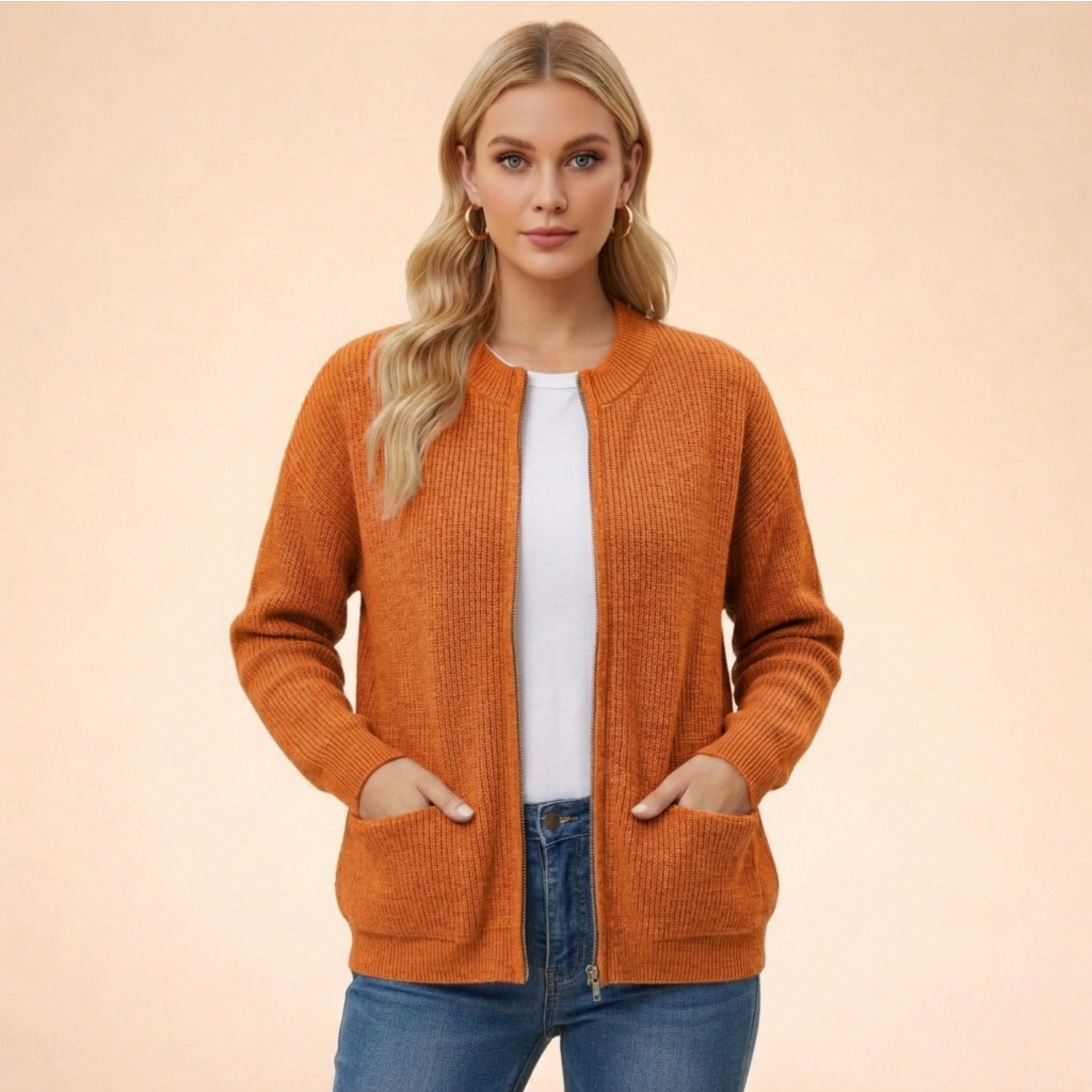 Kardigan tricot | Miękki i elegancki | Uniwersalny komfort