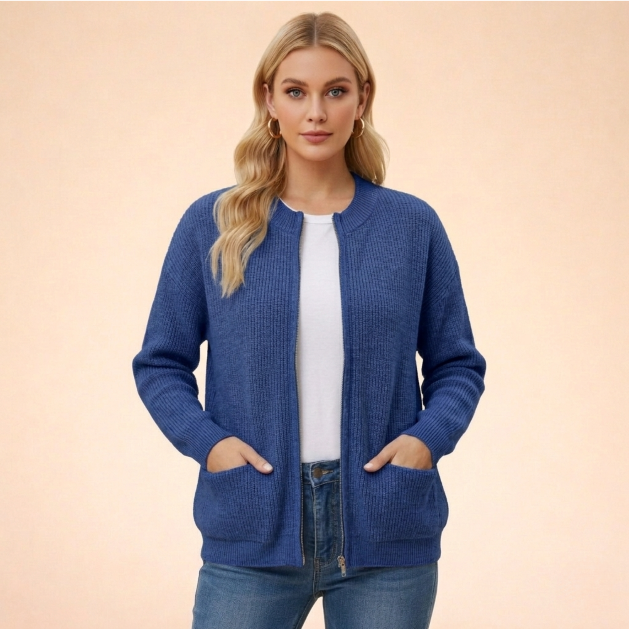 Kardigan tricot | Miękki i elegancki | Uniwersalny komfort