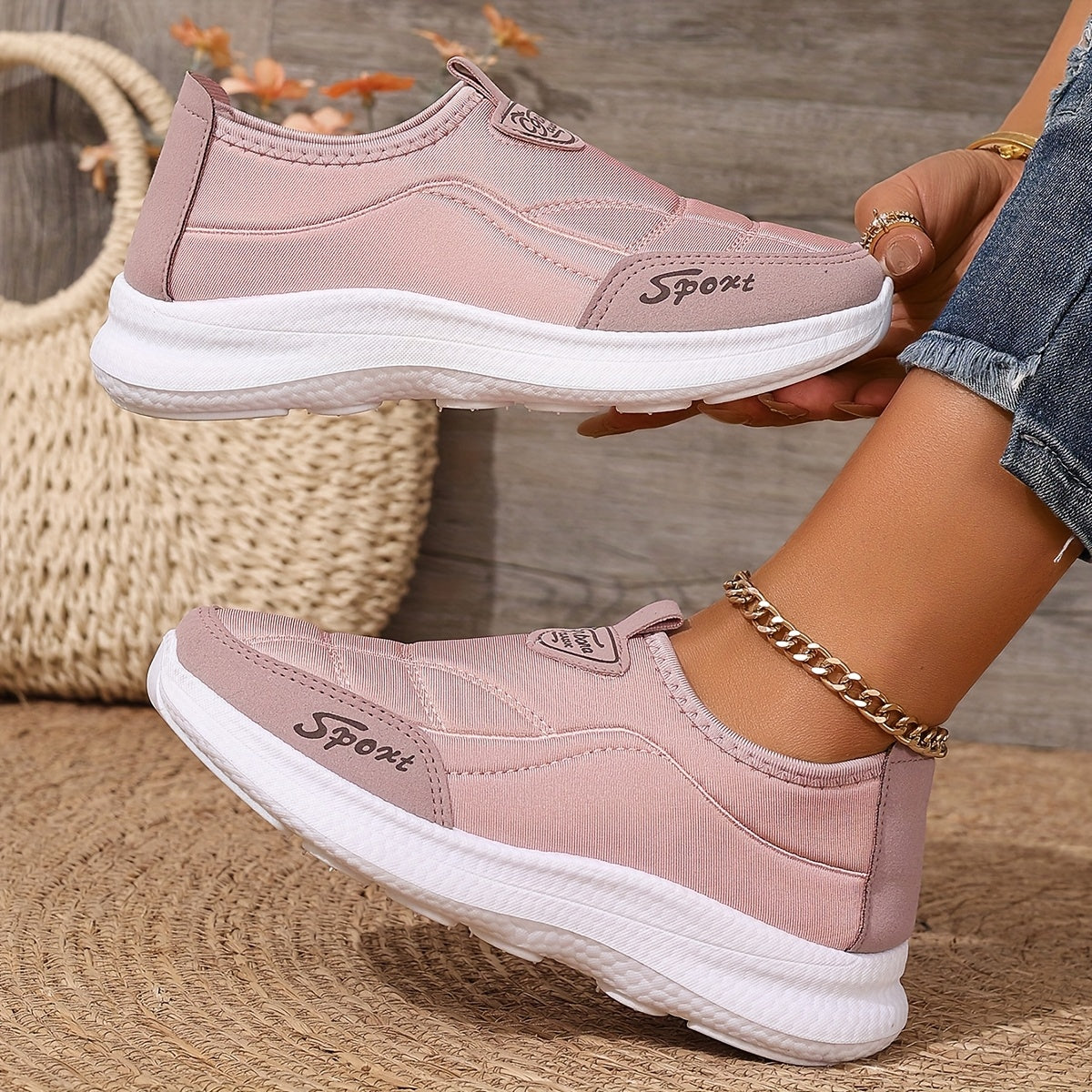 Sneakersy ortopedyczne ze wsparciem łuku stopy amortyzujące oddychające