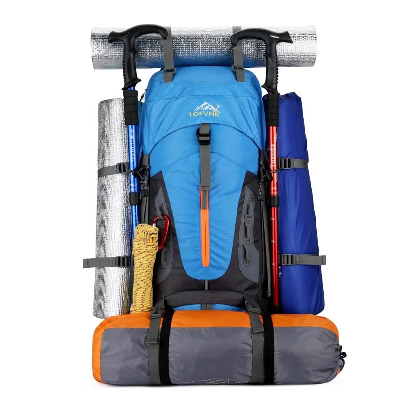 Plecak turystyczny 60L | Wodoodporny, Regulowany | Do trekkingu i przygód