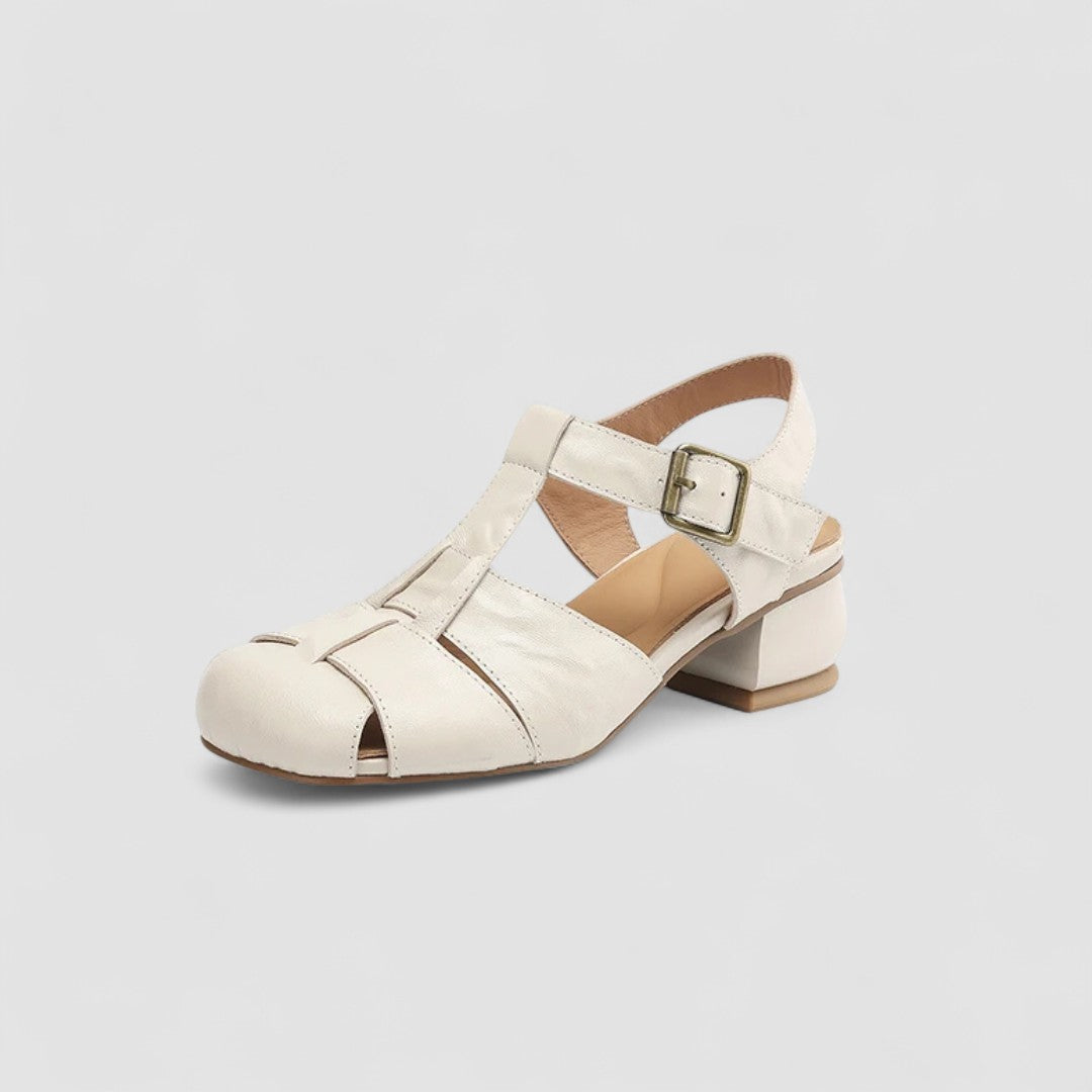 Buty Mary Jane | Gruba Pięta, Kwadratowy Nos | Ortopedyczne