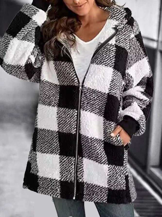 Bluza damska oversize z kapturem | Ciepła, wygodna