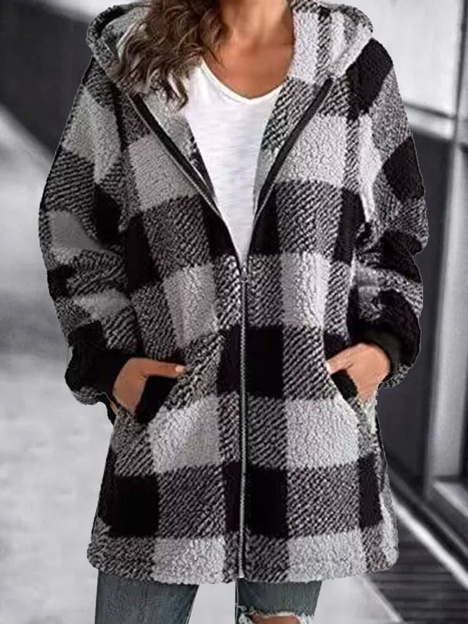 Bluza damska oversize z kapturem | Ciepła, wygodna