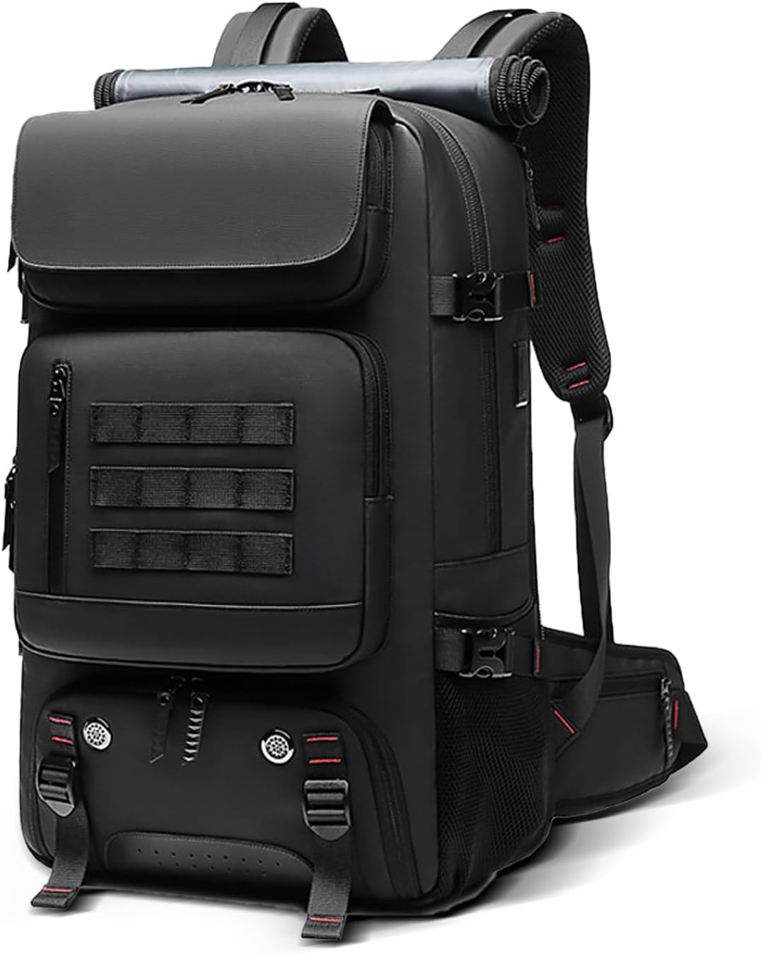 Plecak podróżny 50L | Rozszerzalny, wodoodporny | Przegroda na buty, port USB