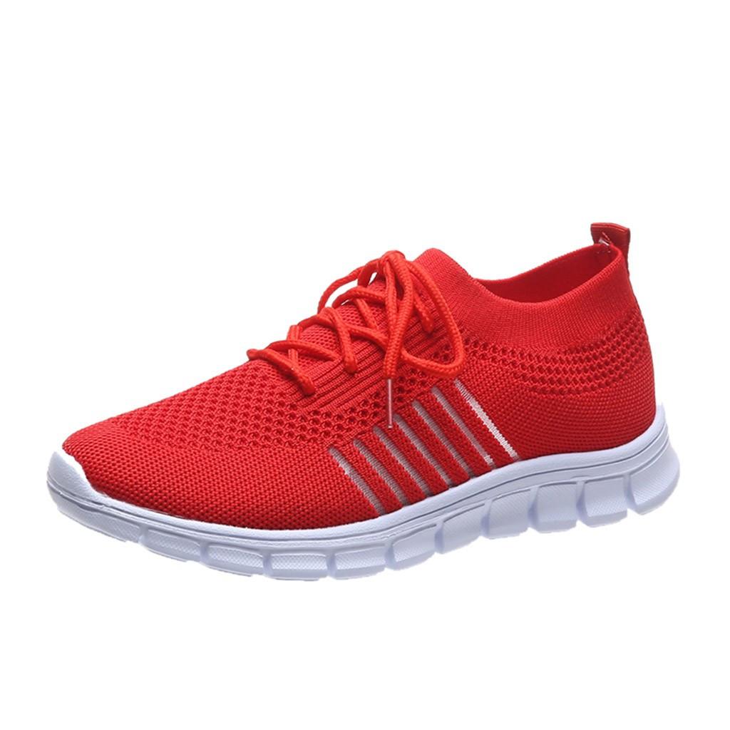 Damskie sneakersy ortopedyczne Flyknit oddychające z podparciem łuku stopy