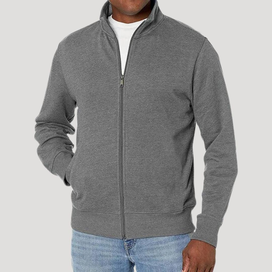 Kurtka Męska Przejściowa | Zamek Suwak, Slim Fit | Lekka Casual