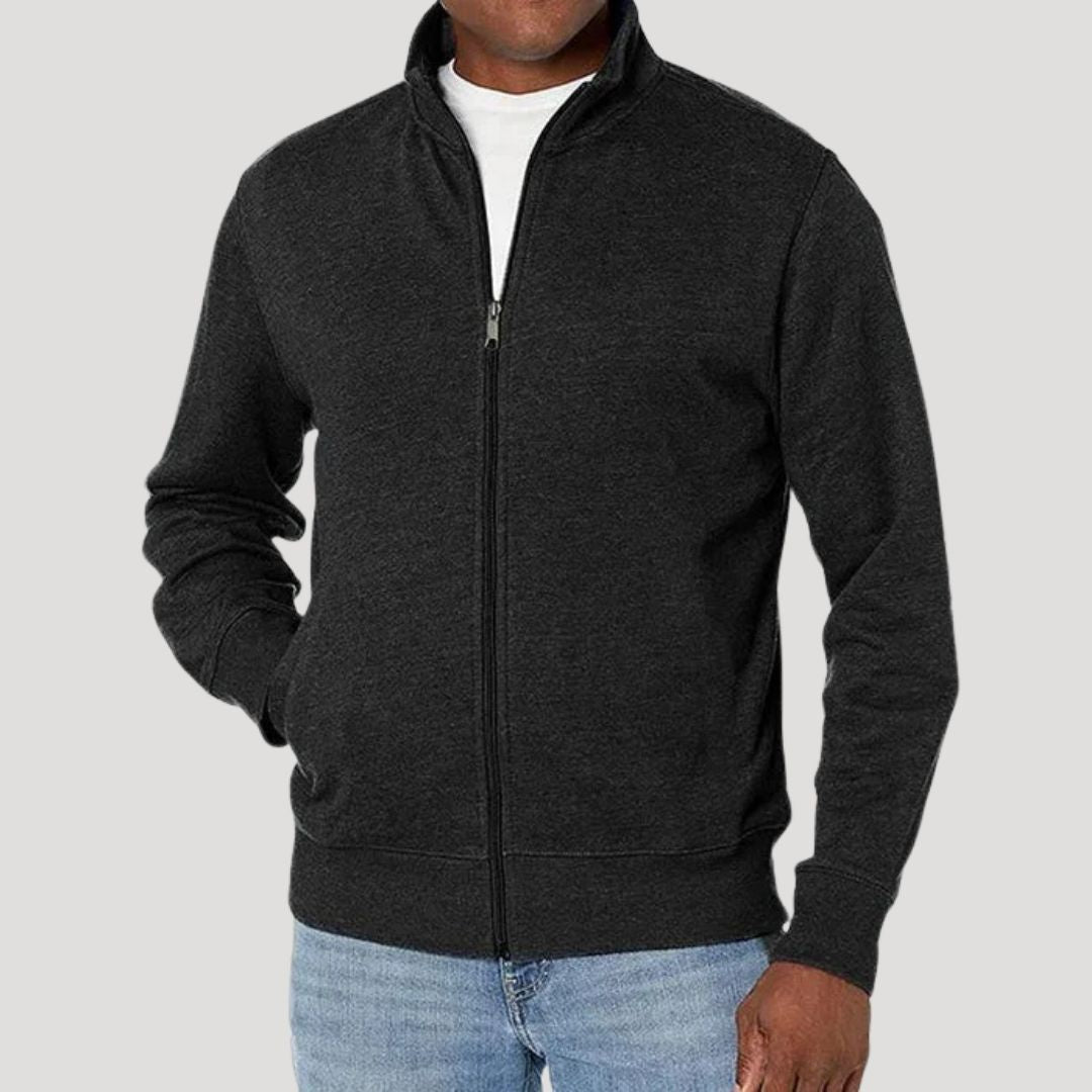 Kurtka Męska Przejściowa | Zamek Suwak, Slim Fit | Lekka Casual