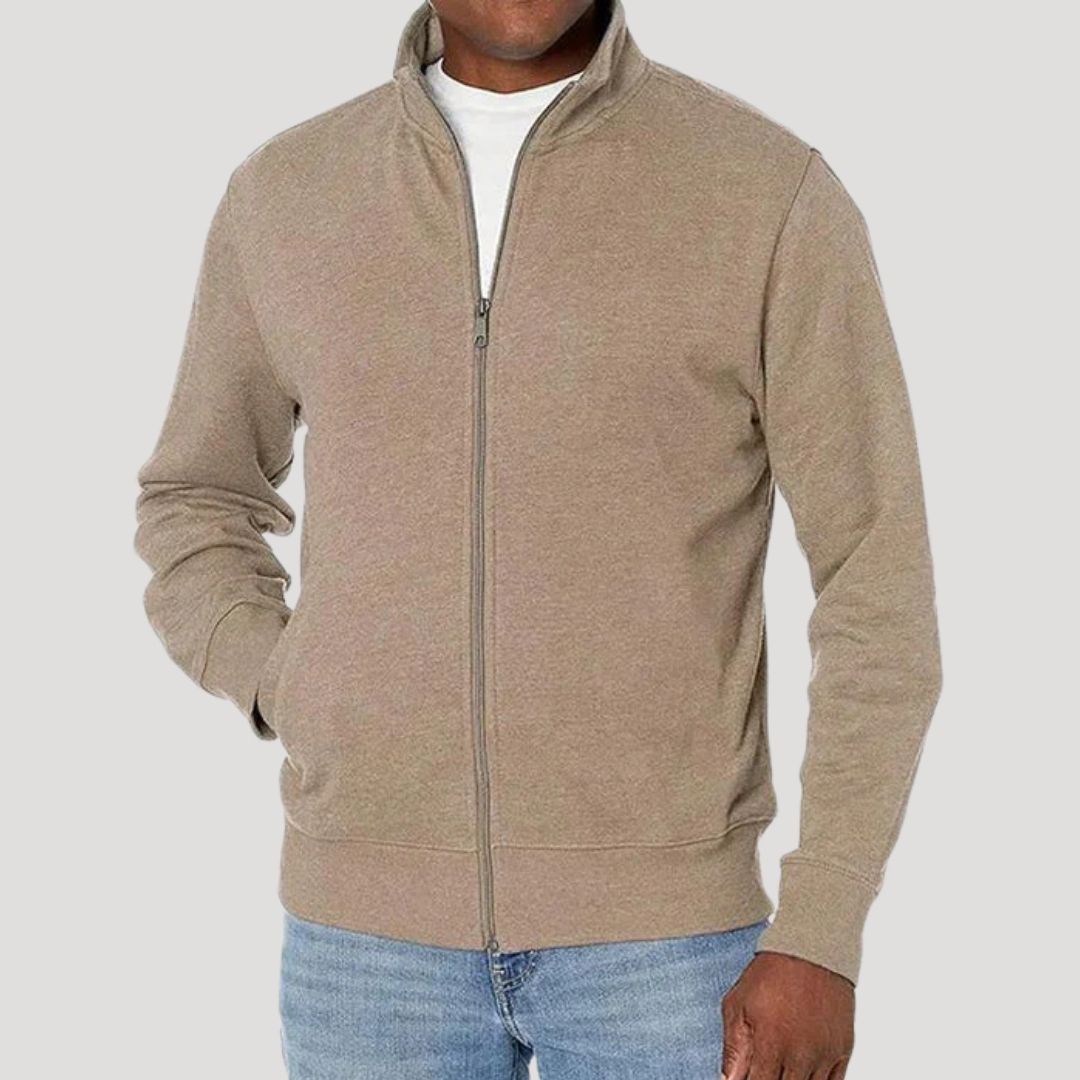 Kurtka Męska Przejściowa | Zamek Suwak, Slim Fit | Lekka Casual