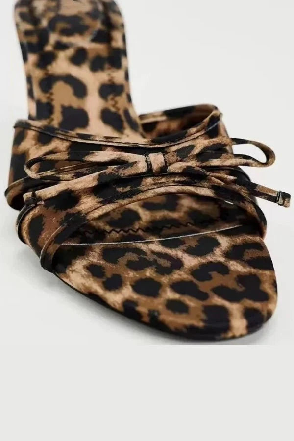 Damskie Pantofle na Obcasie | Slip-on, Mesh, Czarne