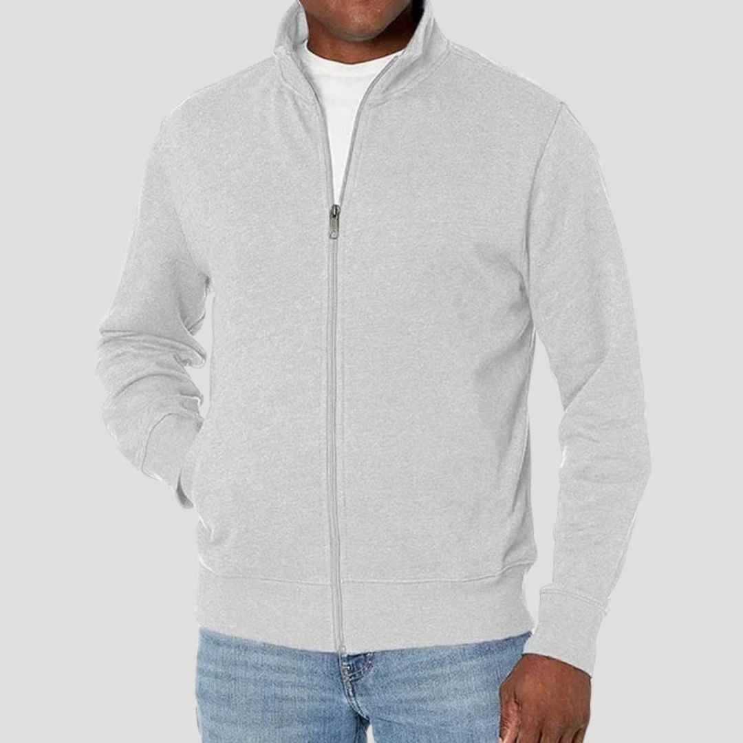 Kurtka Męska Przejściowa | Zamek Suwak, Slim Fit | Lekka Casual
