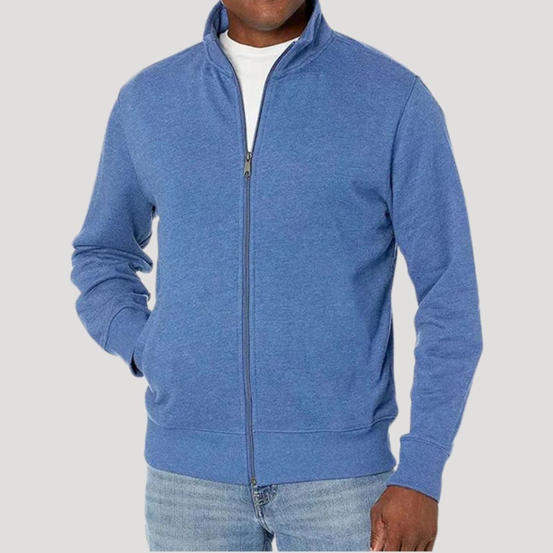 Kurtka Męska Przejściowa | Zamek Suwak, Slim Fit | Lekka Casual