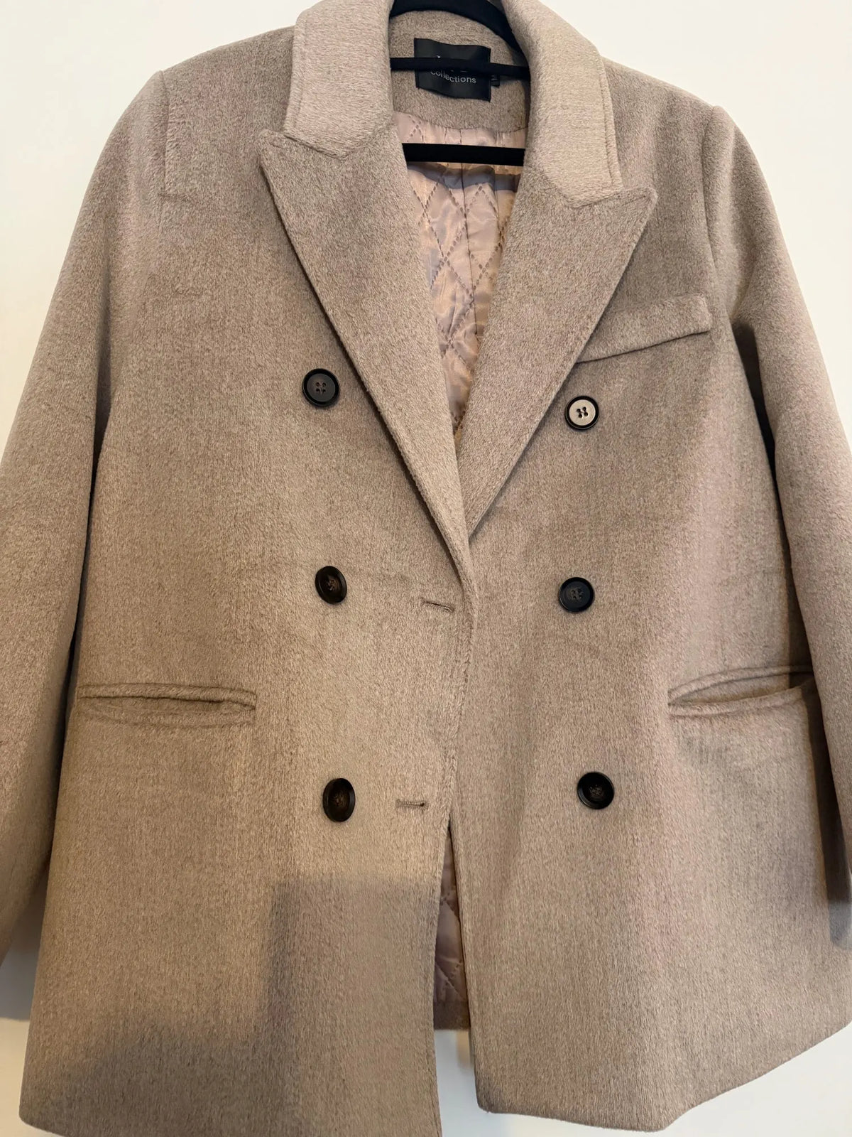 Płaszcz Damski | Dwurzędowy | Elegancki Krój Slim Fit
