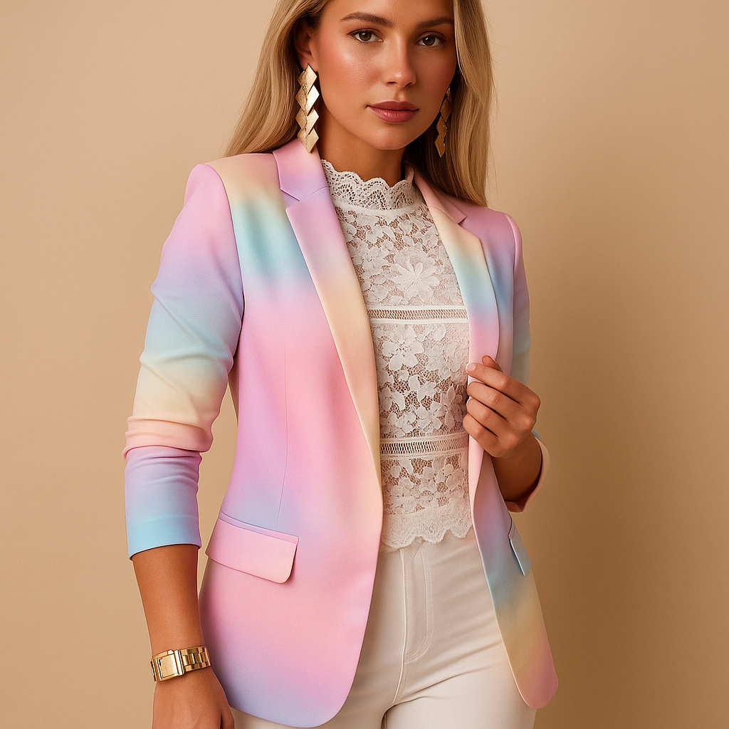 Blazer damski | Dopasowany krój i elegancki wygląd